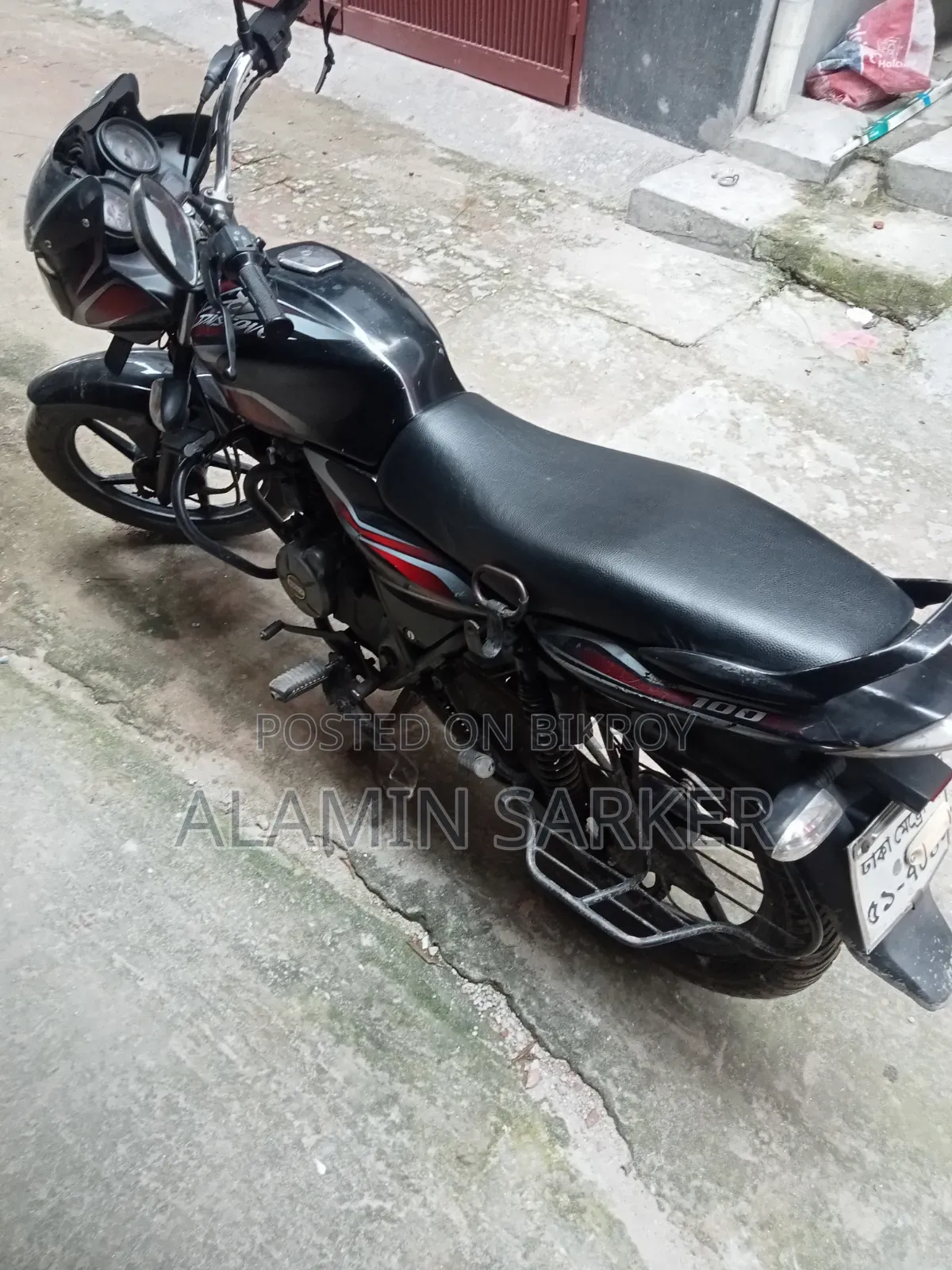 Bajaj Discover 100 2014 Black