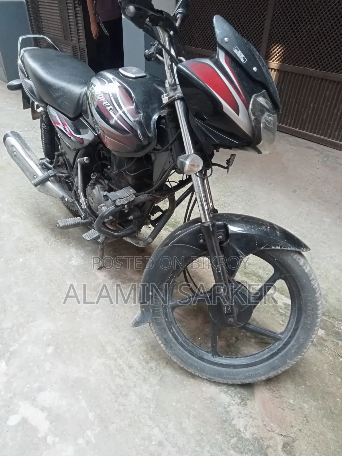 Bajaj Discover 100 2014 Black