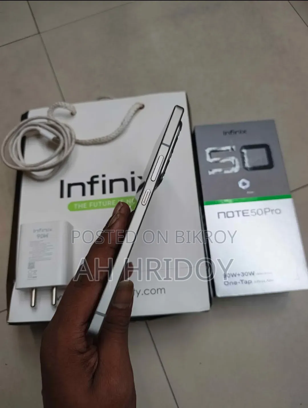 Infinix Note 50 Pro 4G 256 GB Black