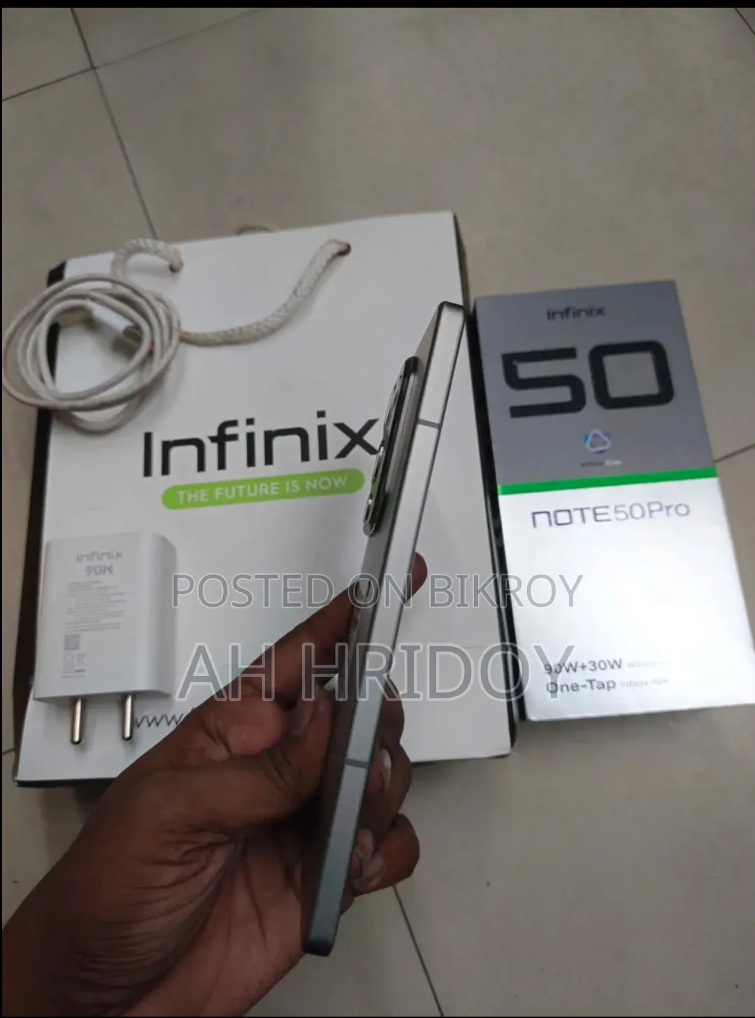 Infinix Note 50 Pro 4G 256 GB Black