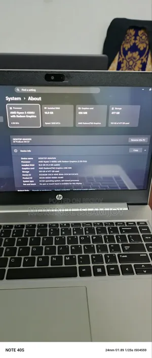 Laptop HP ProBook X360 455 G8 20GB AMD Ryzen 5 SSD 512GB