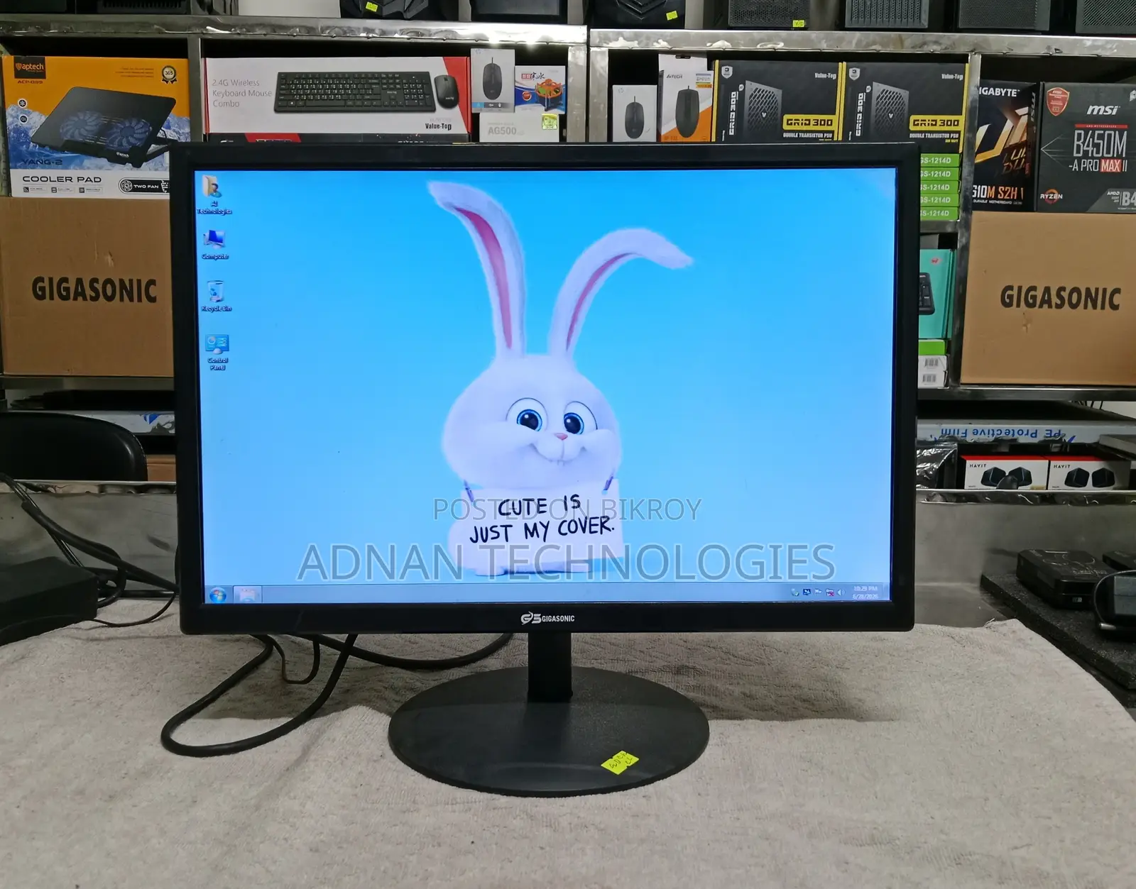 Gigasonic 19′′ Widescreen Hd Led Anti-glare Slim Monitor