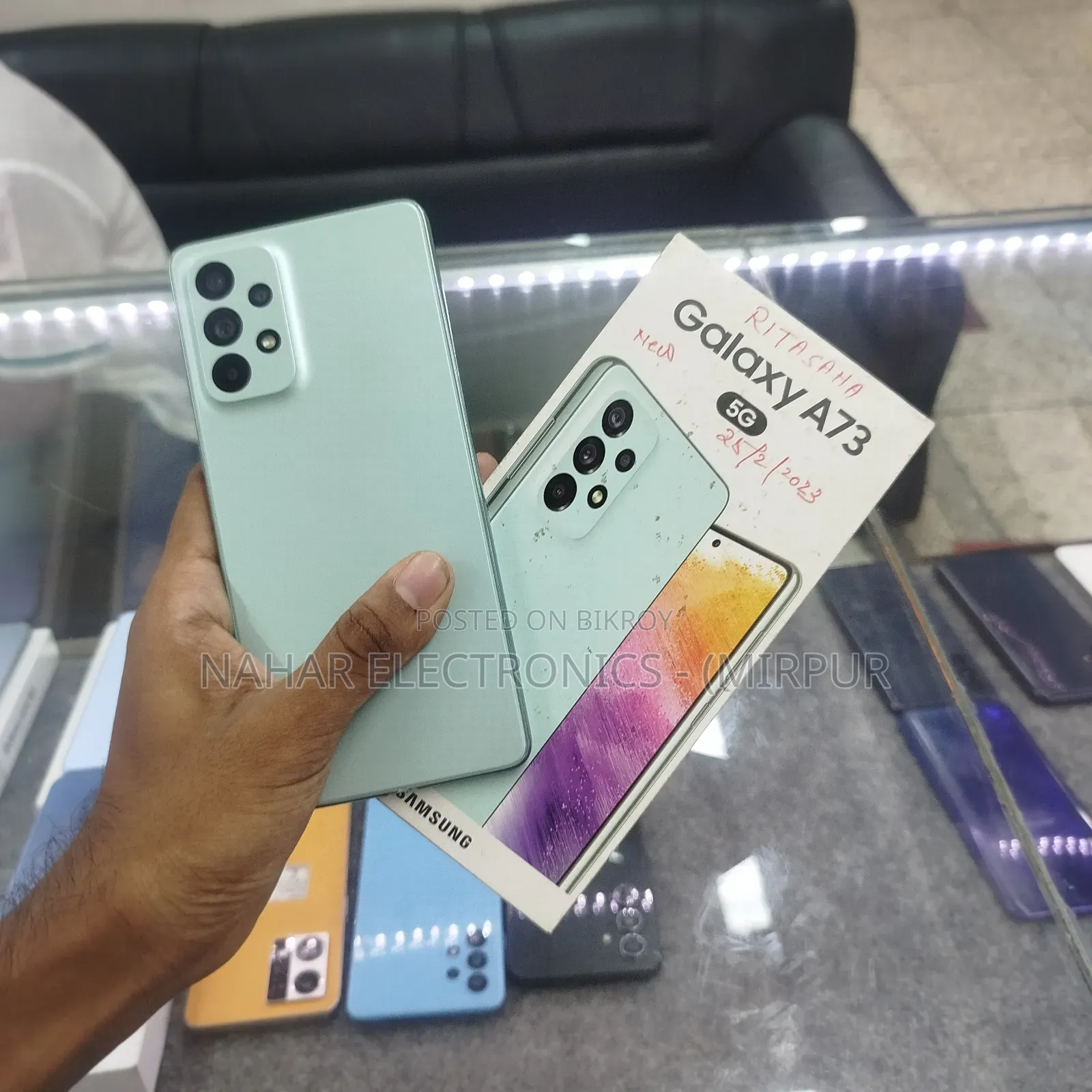 Samsung Galaxy A73 5G 128 GB Blue