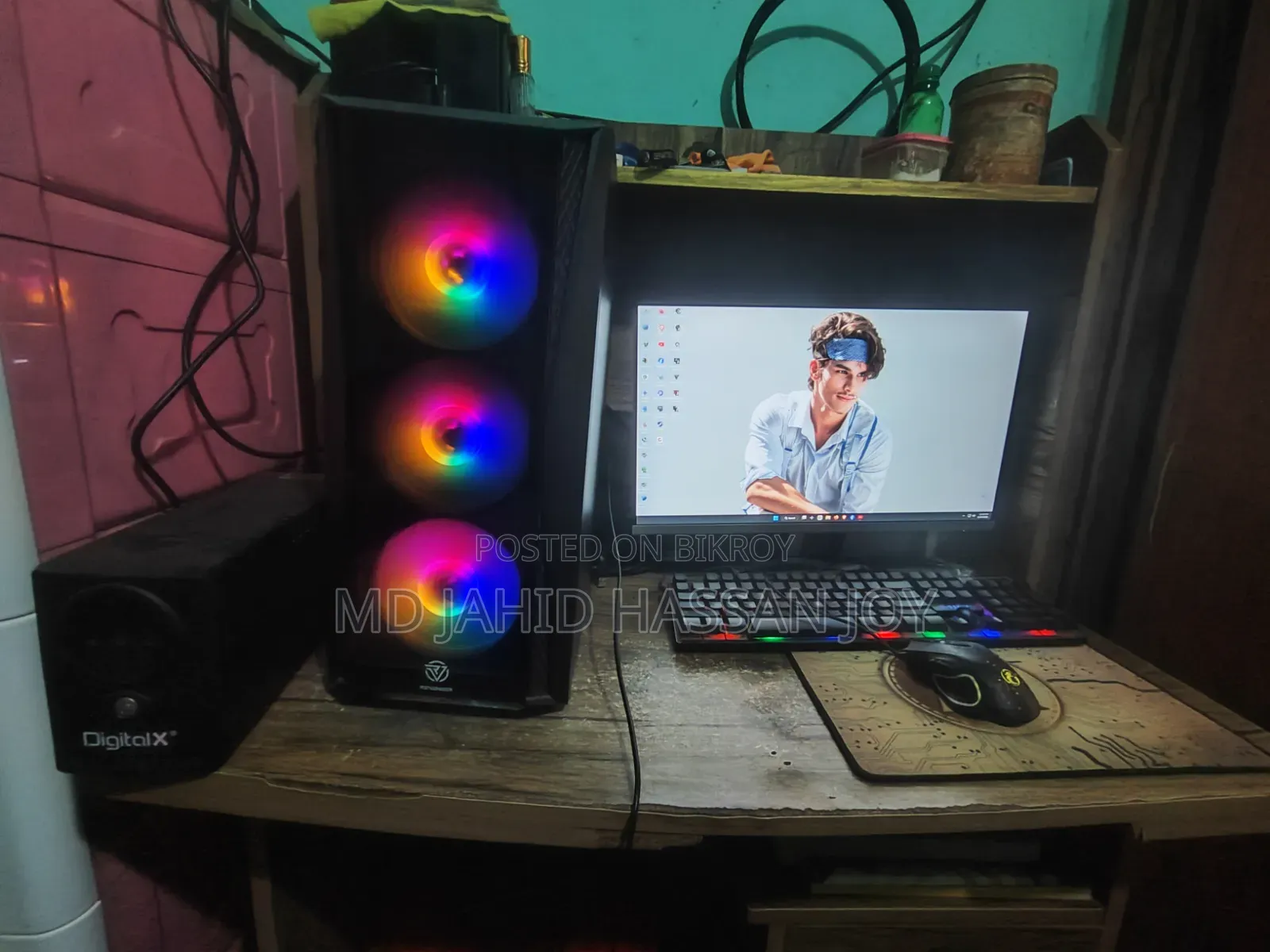 Desktop Computer MSI model 16GB Intel SSD 1T