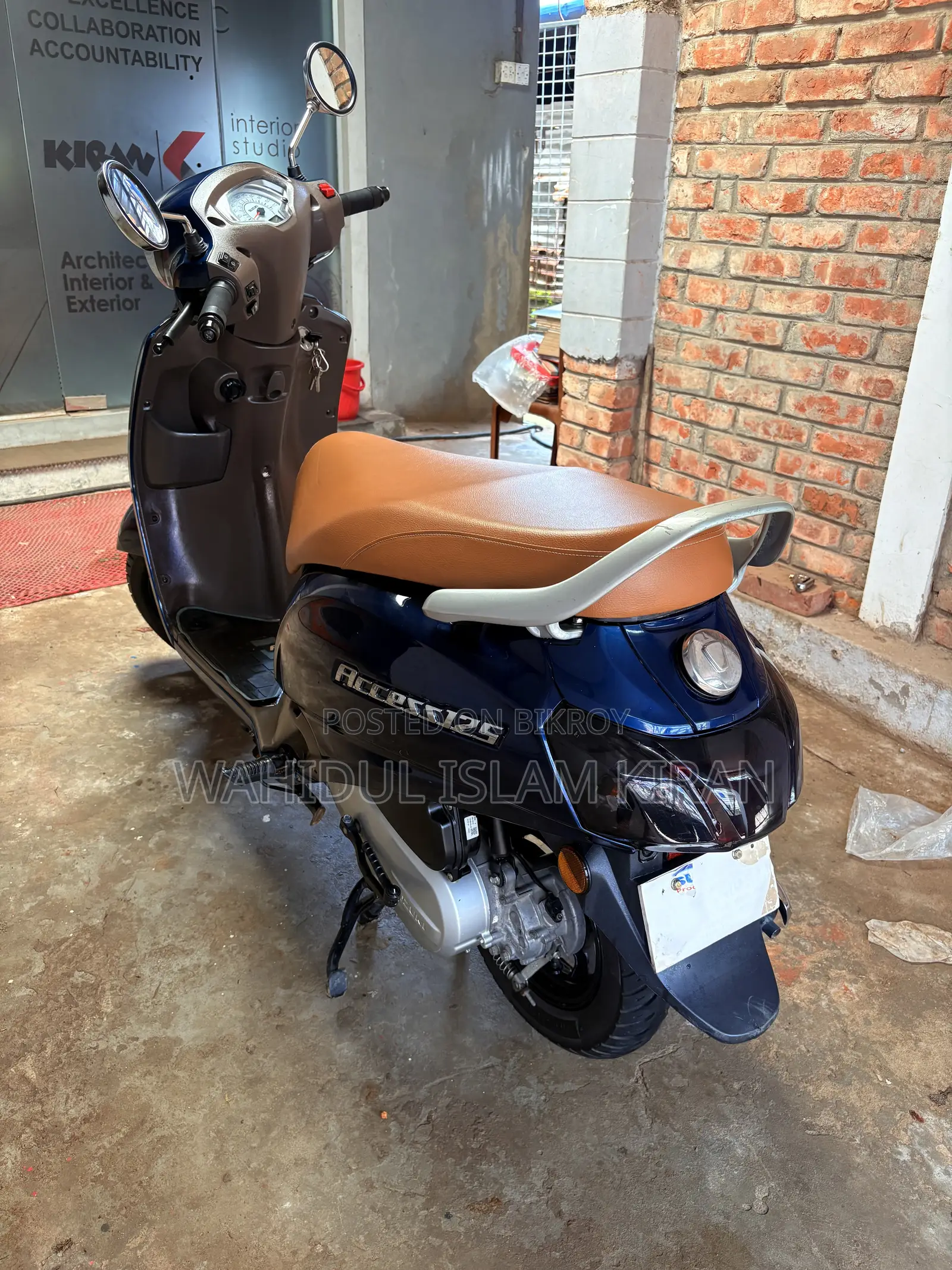Suzuki Access 125 FI CBS 2024 Blue