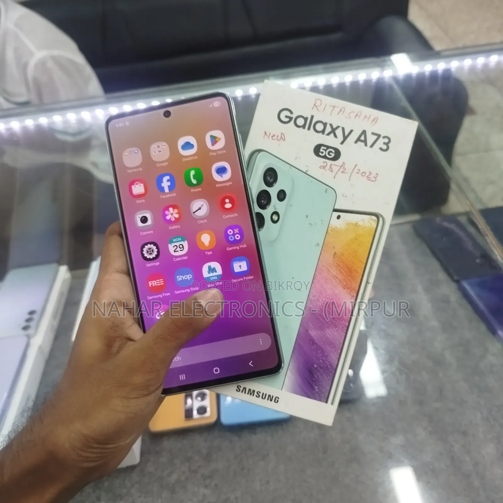 Samsung Galaxy A73 5G 128 GB Blue