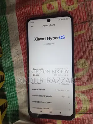 Xiaomi Redmi Note 11 128 GB Gray