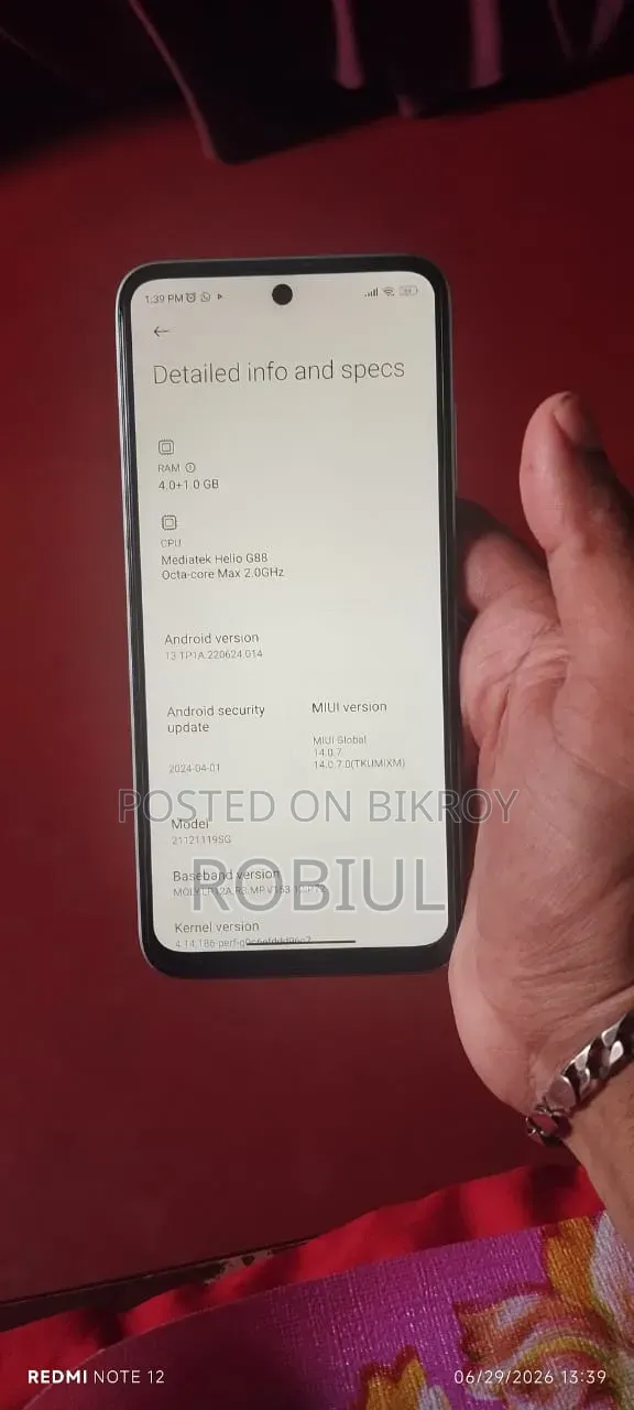 Xiaomi Redmi 10 64 GB White