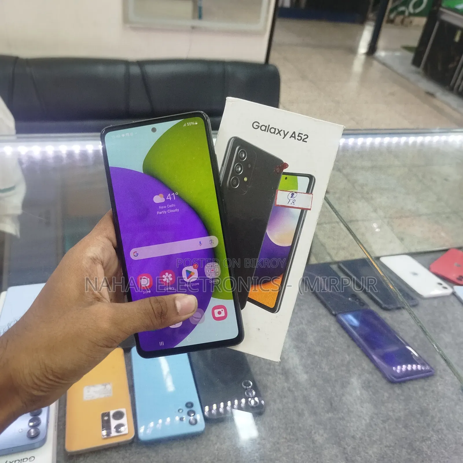 Samsung Galaxy A52 128 GB Black