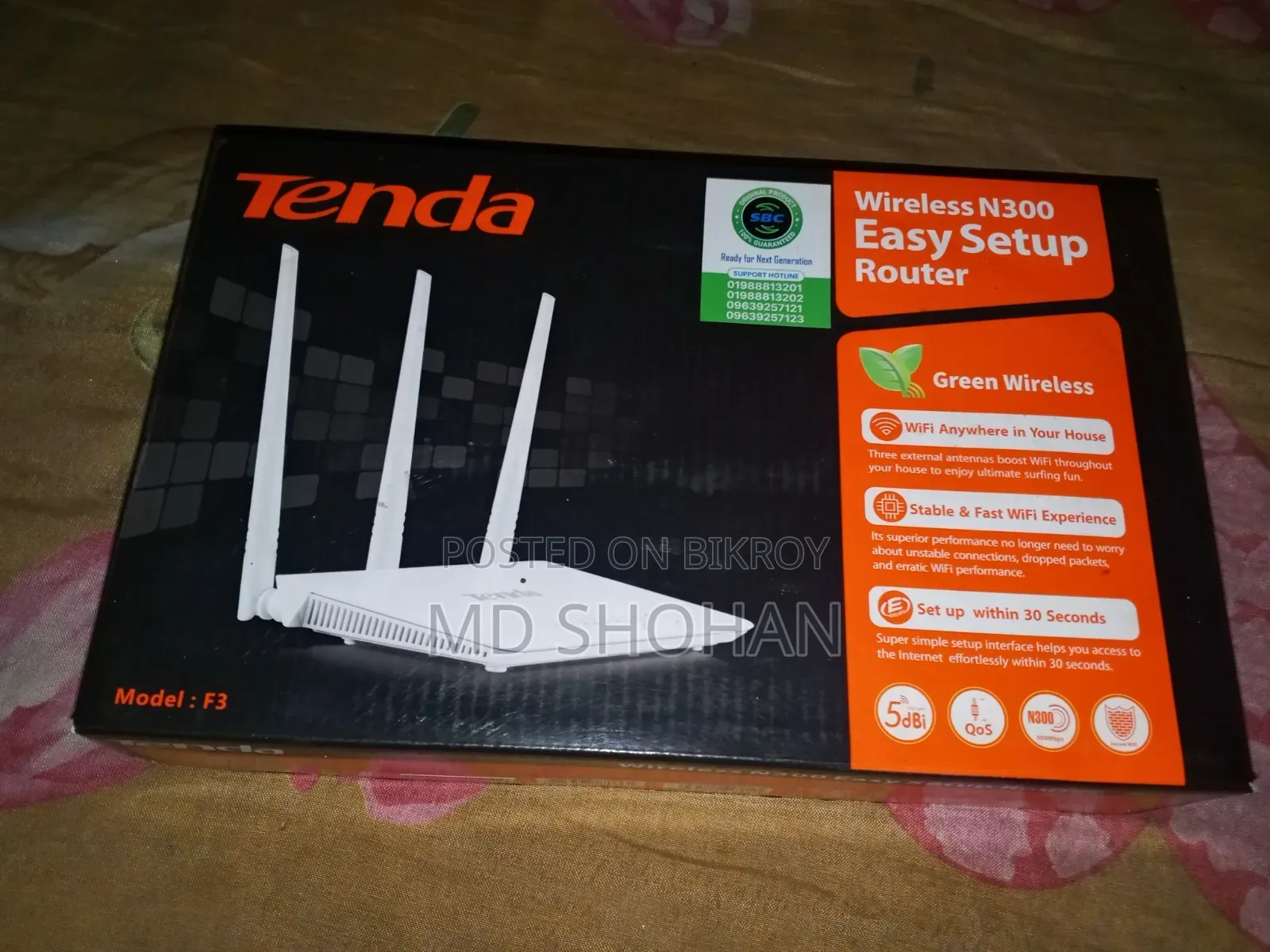 Wifi Almost New, Used for 25 Days