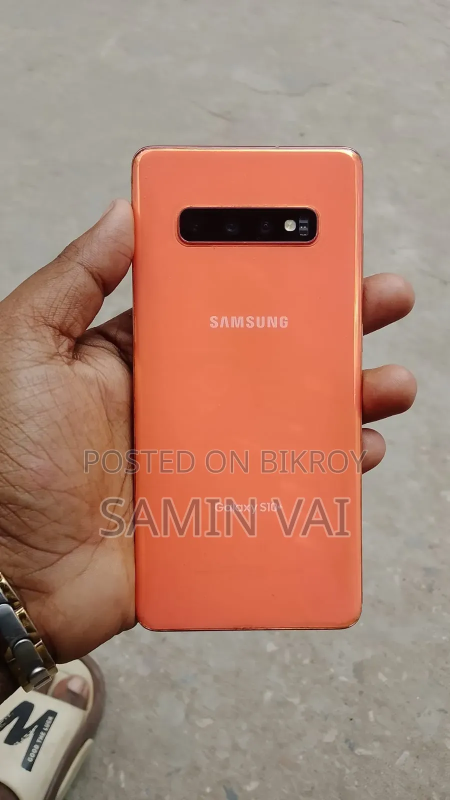 Samsung Galaxy S10 Plus 128 GB কমলা