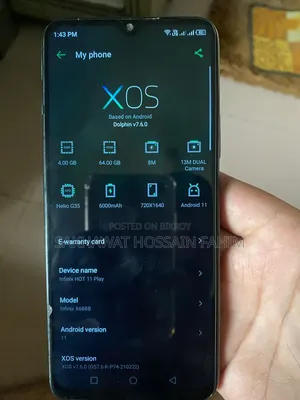 Infinix Hot 10 Play 64 GB Green