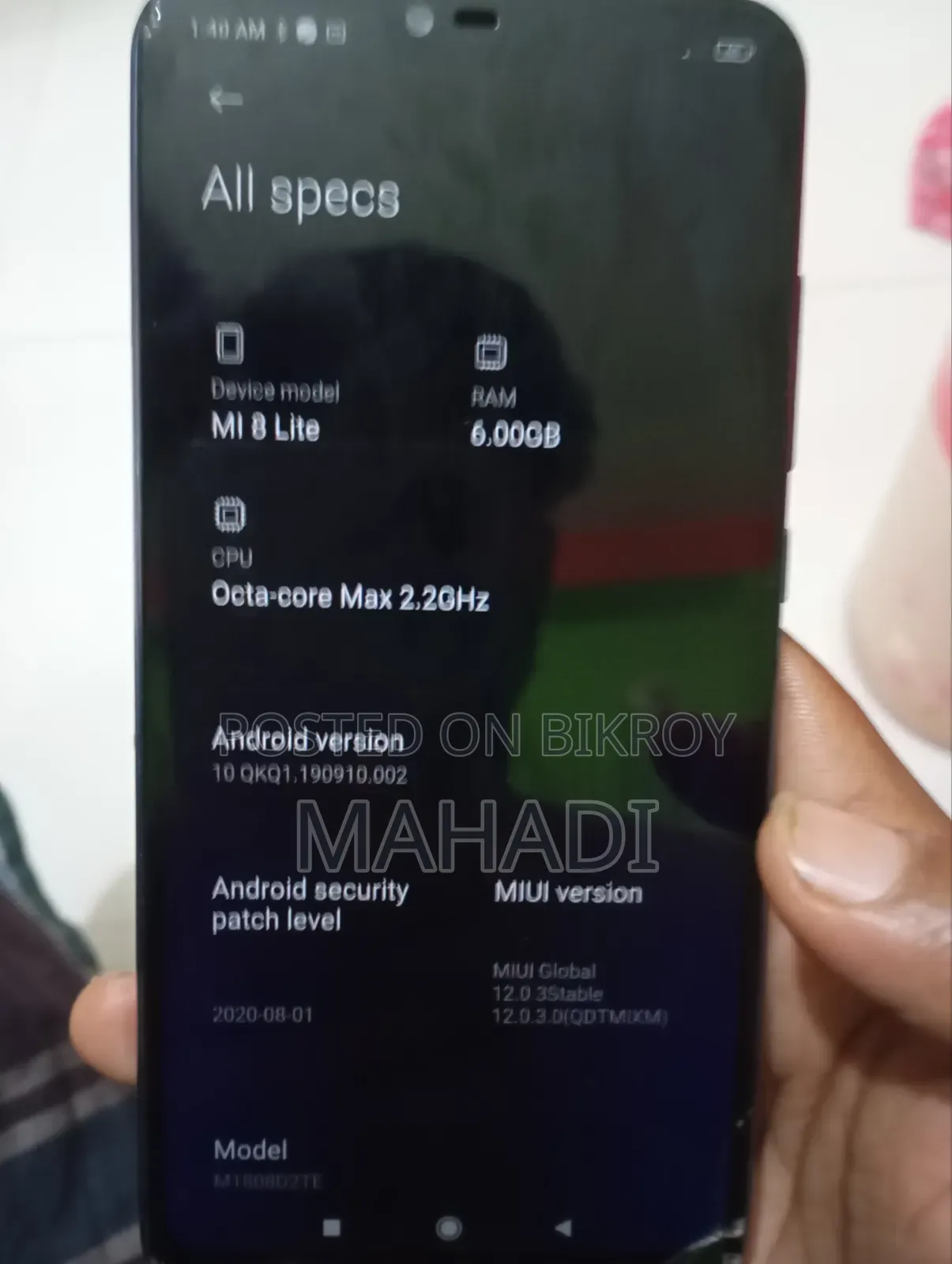Xiaomi Mi 8 Lite 64 GB Blue