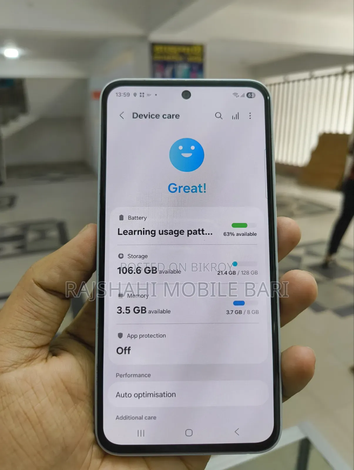 Samsung Galaxy A35 128 GB White