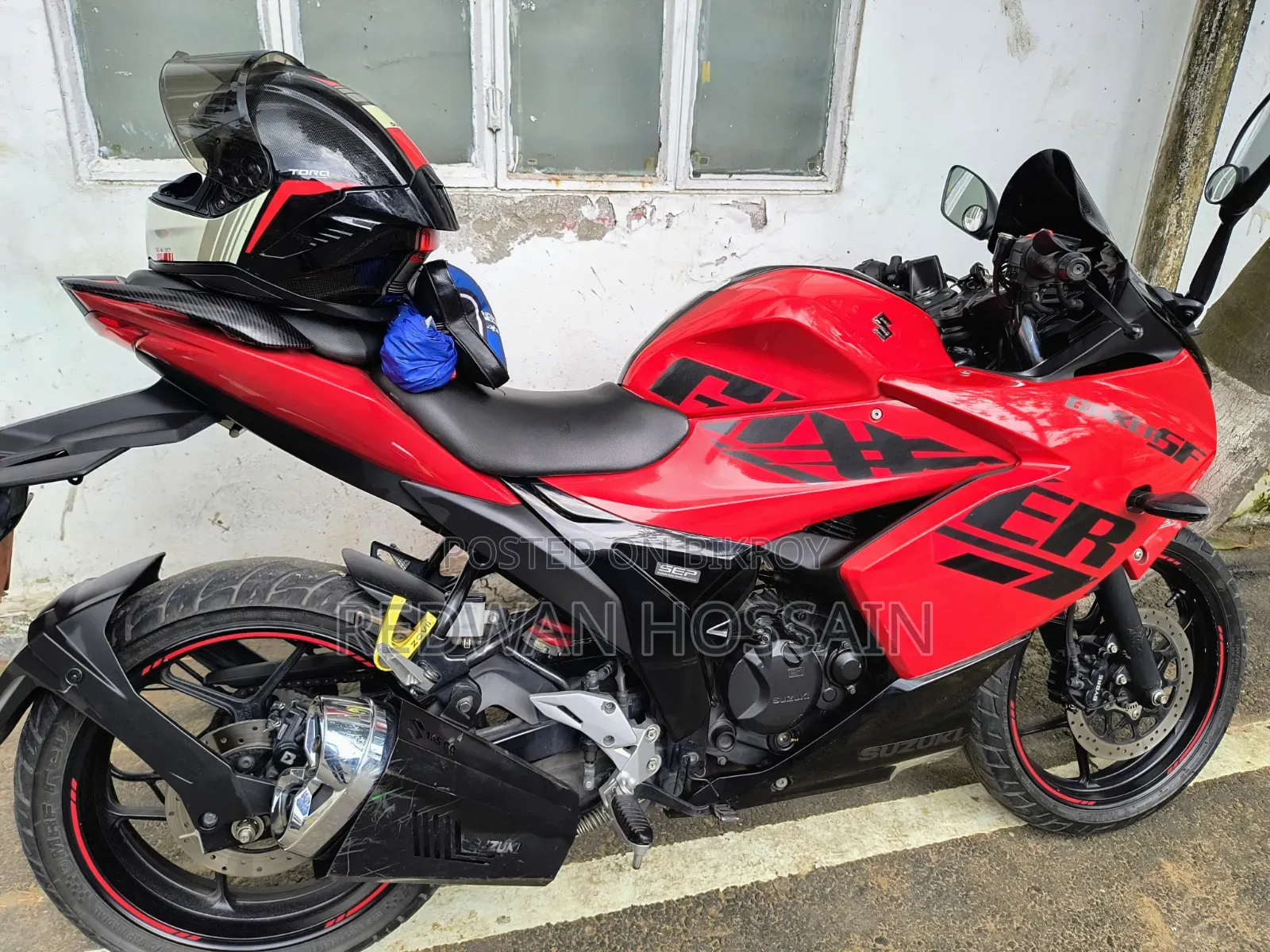 Suzuki Gixxer SF FI 2021 Red