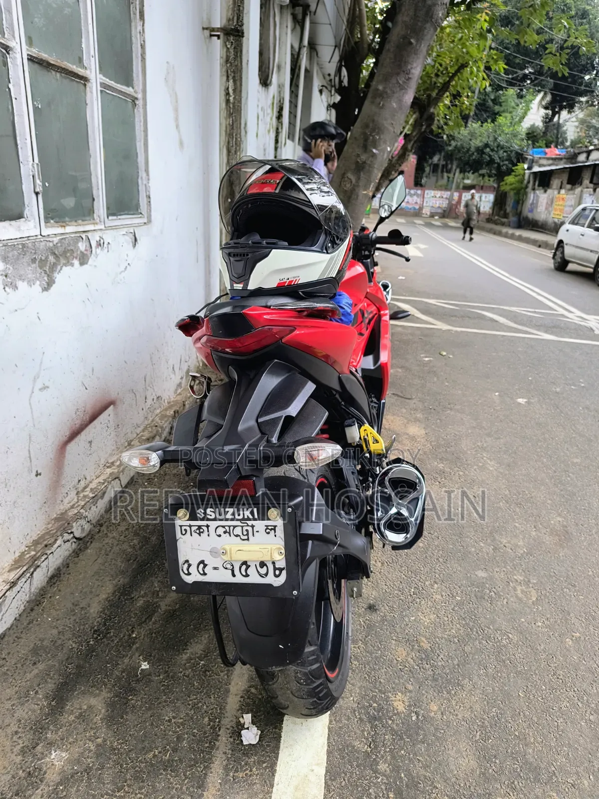 Suzuki Gixxer SF FI 2021 Red
