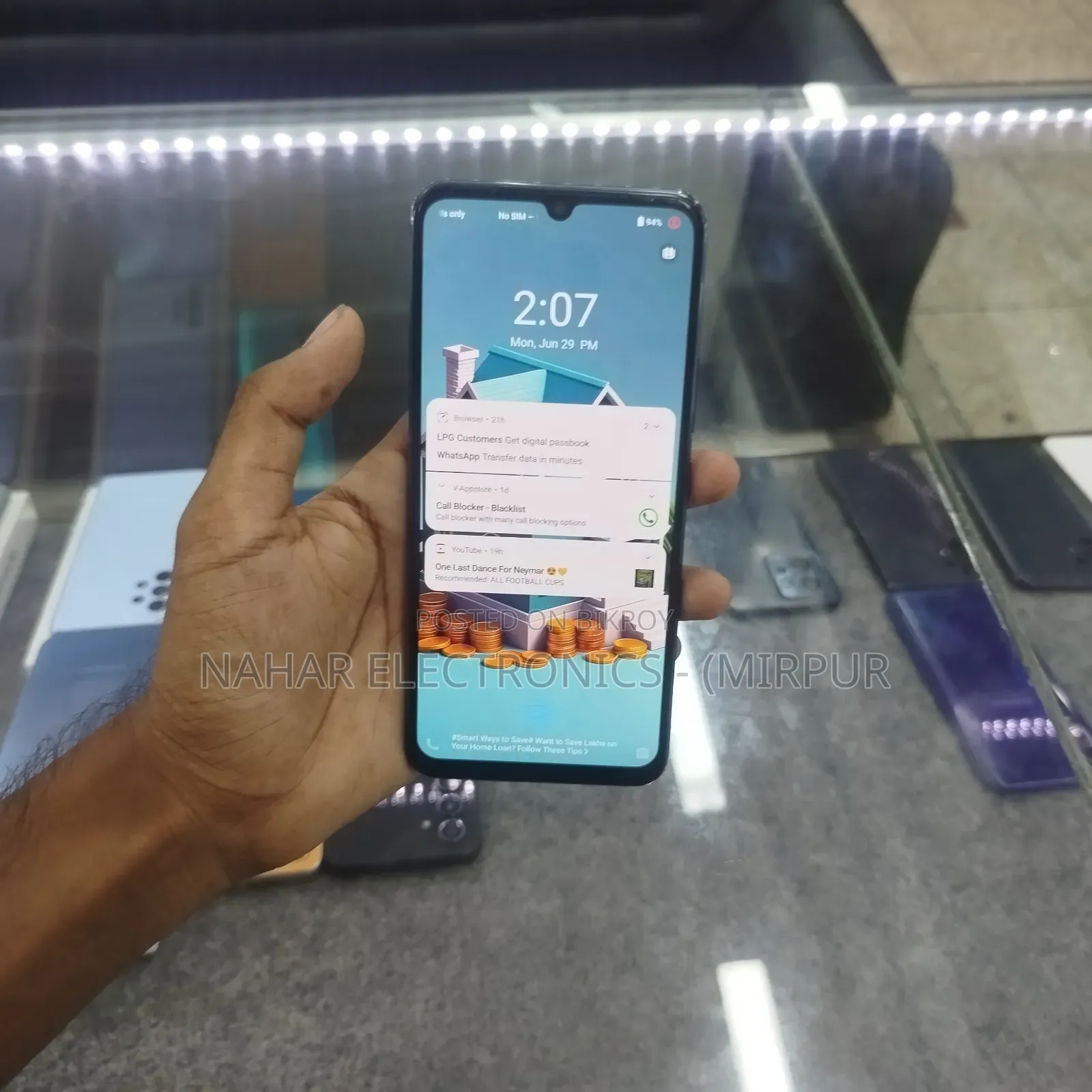Vivo Y73 64 GB Gray