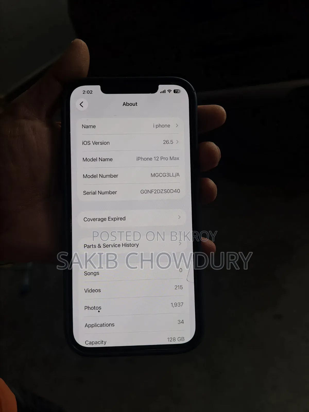 Apple iPhone 12 Pro Max 128 GB White