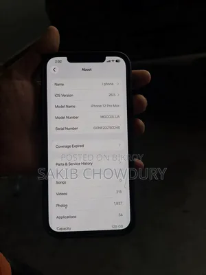 Apple iPhone 12 Pro Max 128 GB White