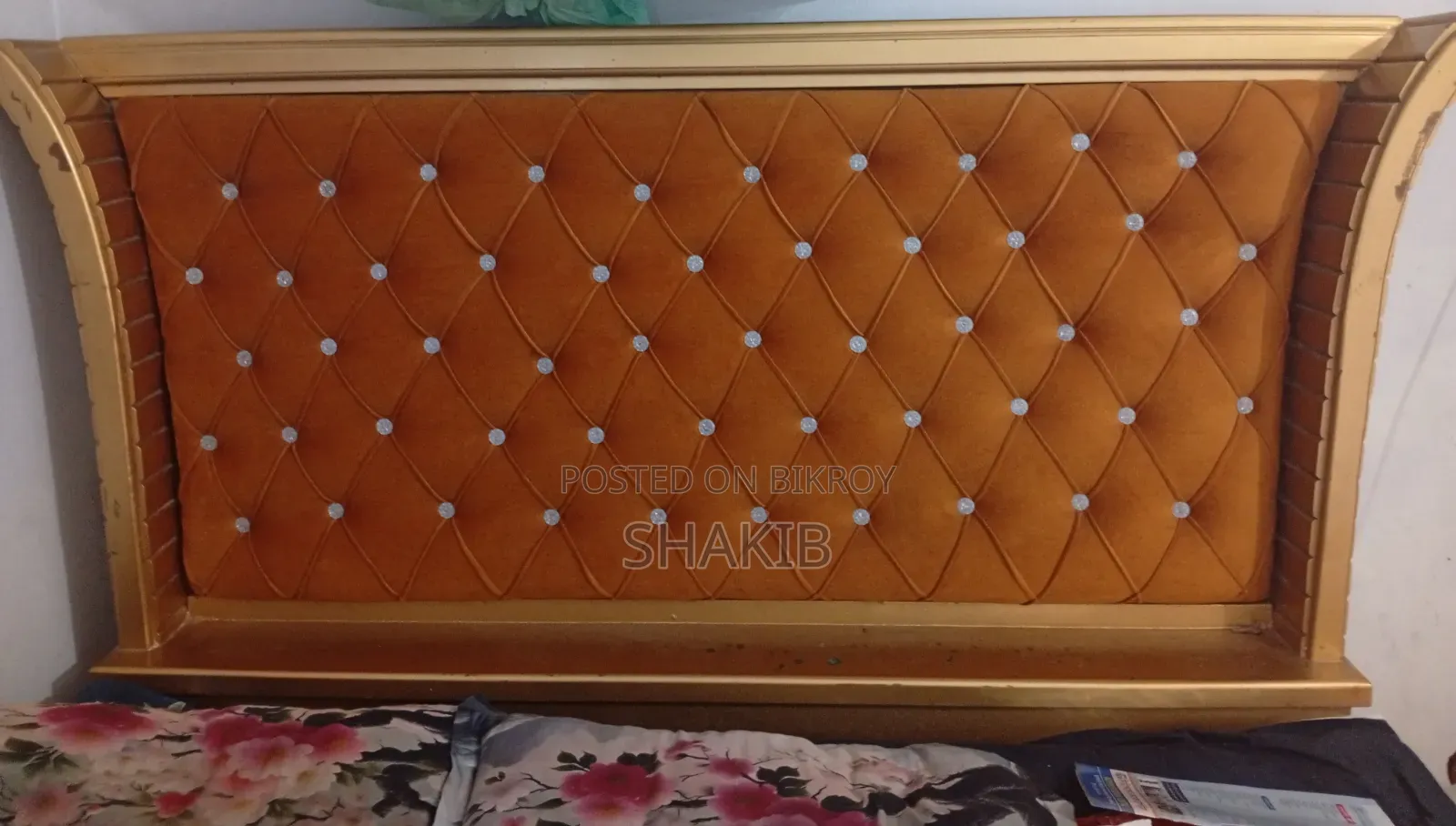 High-Quality Wood Bed