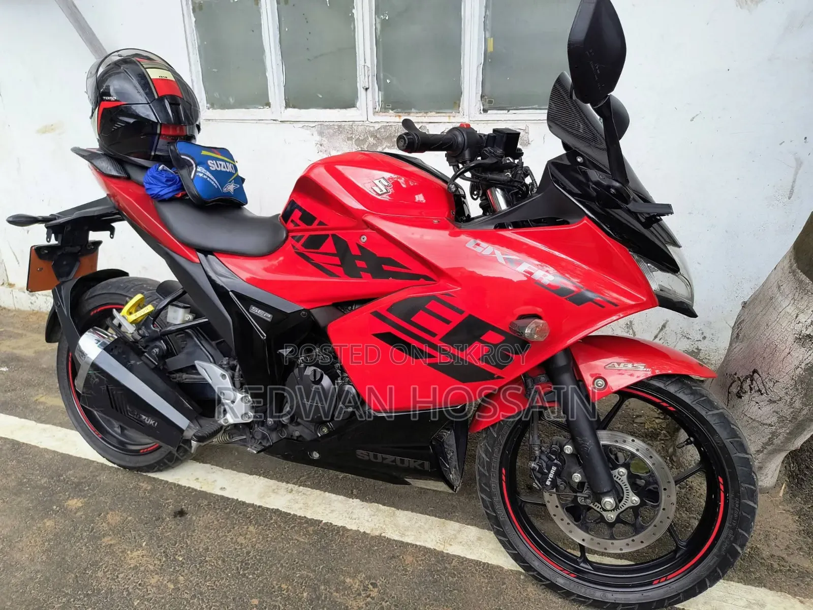 Suzuki Gixxer SF FI 2021 Red