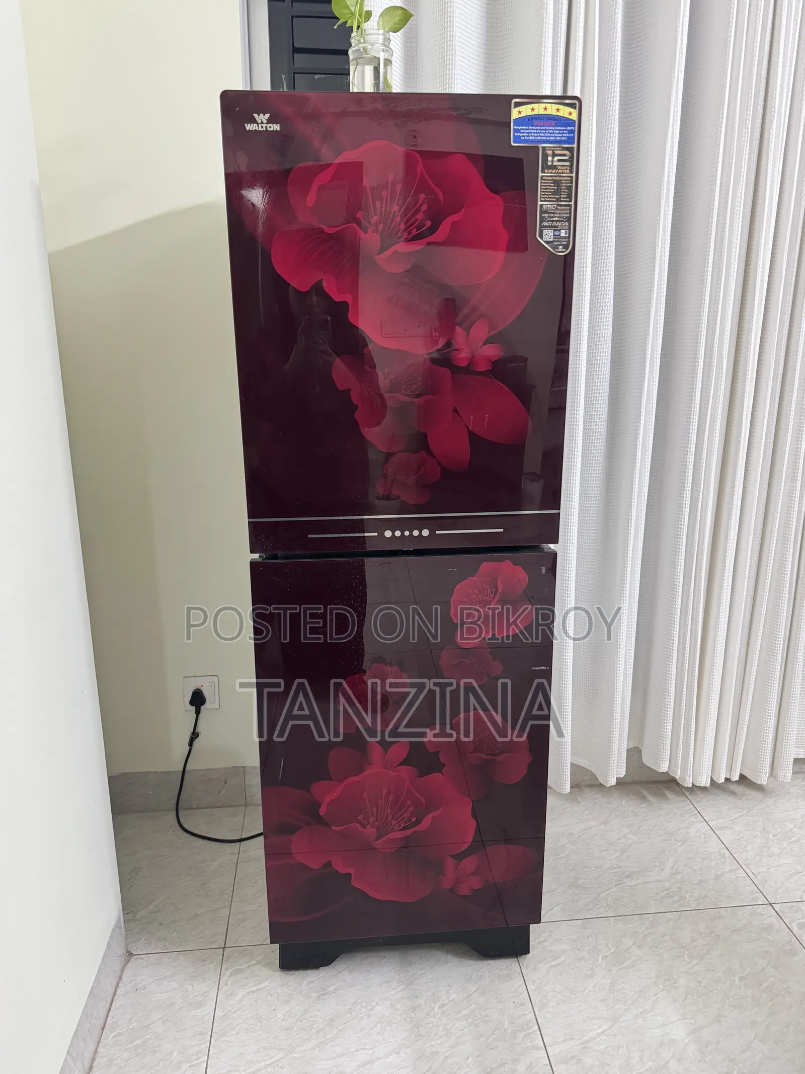 Walton Refrigerator WFD-1F3 (176 Litre) – খুবই ভালো কন্ডিশন ব্র্যান্ড: