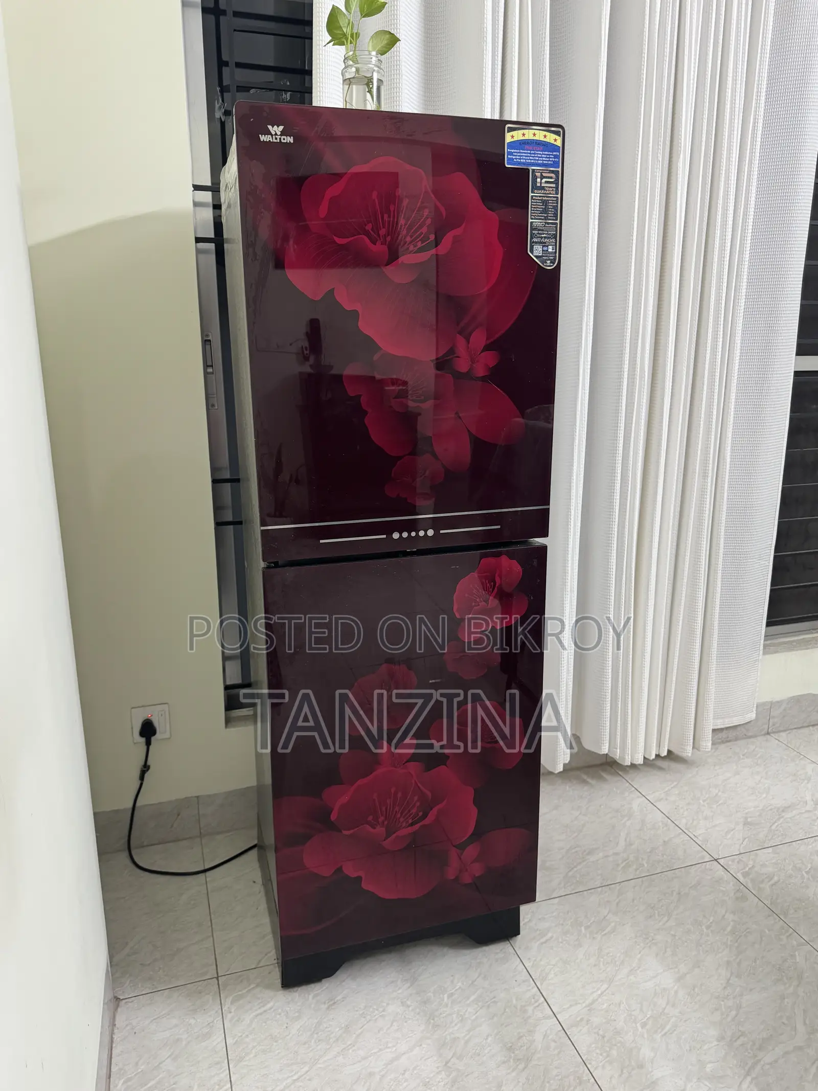 Walton Refrigerator WFD-1F3 (176 Litre) – খুবই ভালো কন্ডিশন ব্র্যান্ড: