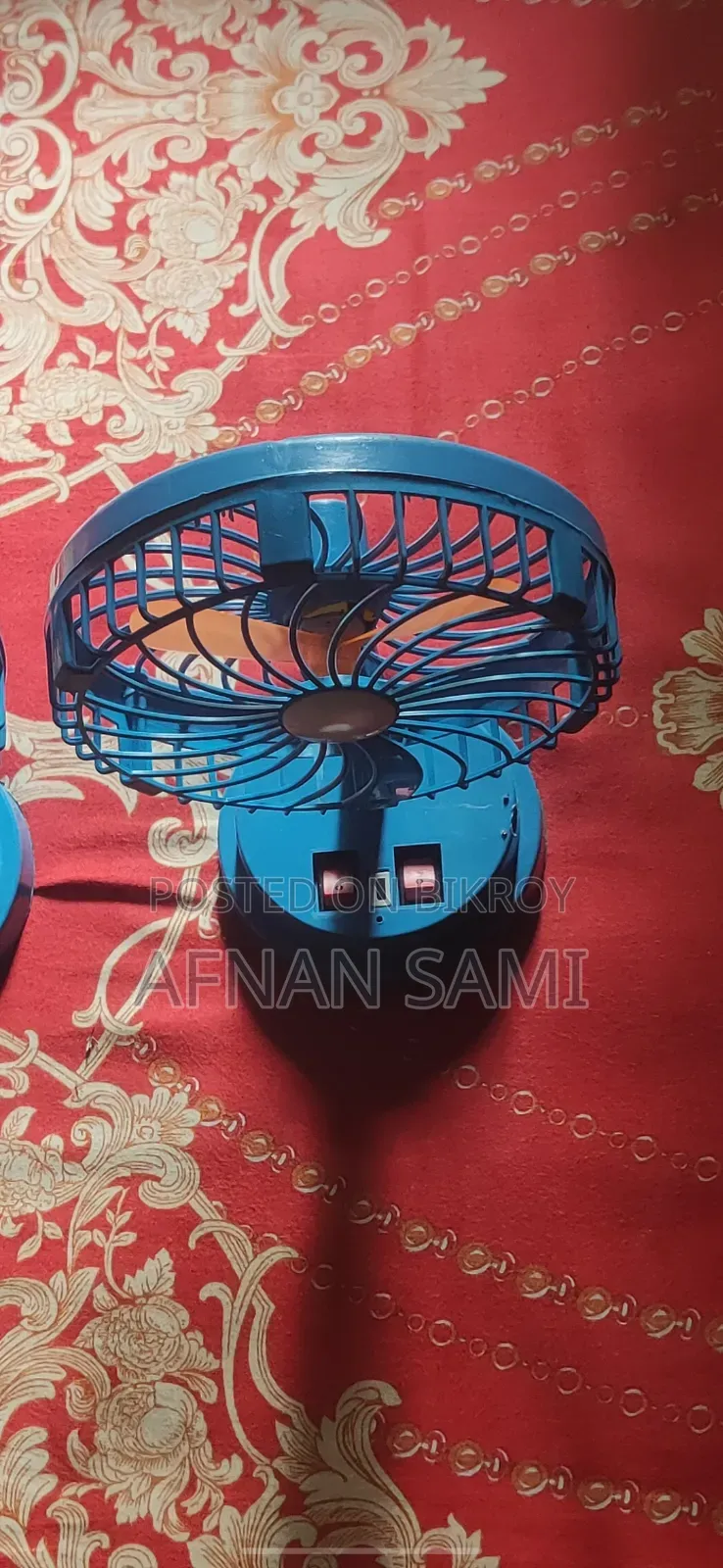 High-Speed Rechargeable Fan