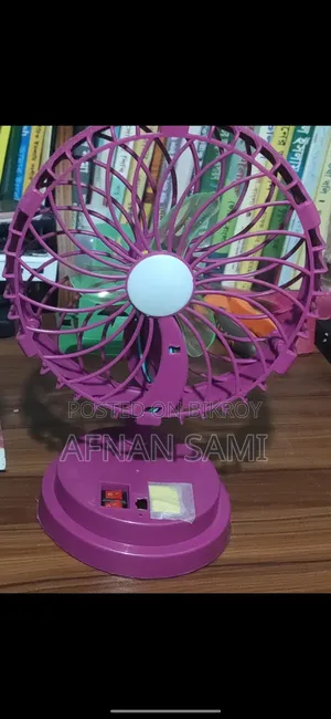 High-Speed Rechargeable Fan