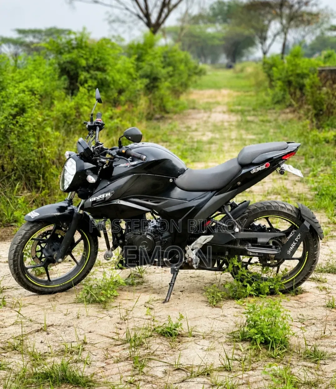 Suzuki Gixxer Monotone 2023 Black