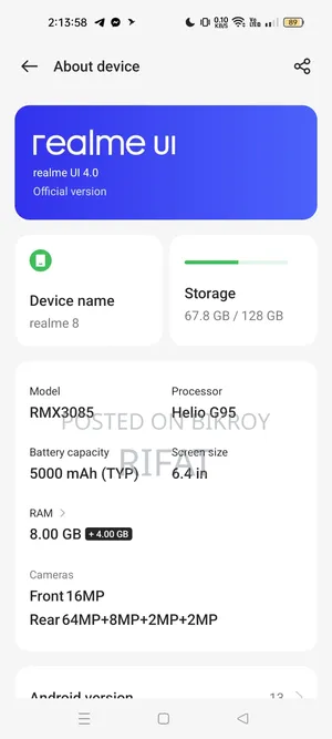 Realme 8 5G 128 GB