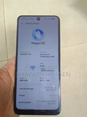 Honor X7b 5G 256 GB Blue