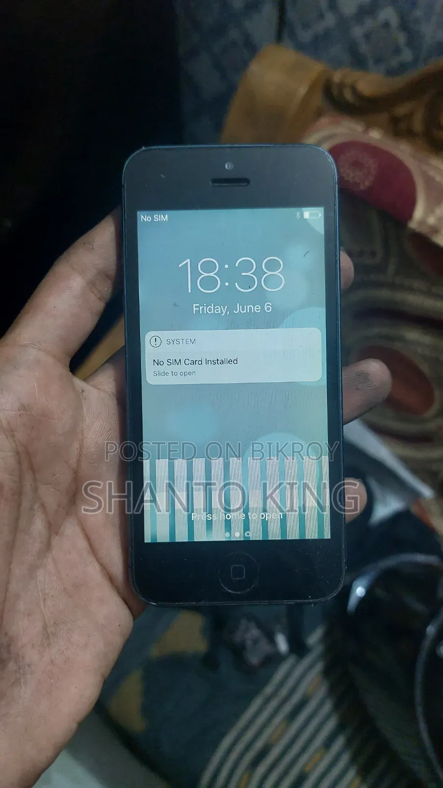 অ্যাপল আইফোন ৫ ১৬ জিবি কালো