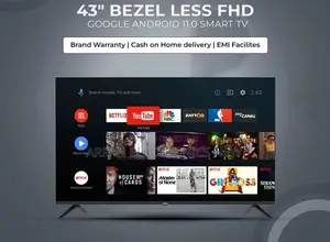 ৫ বছরের গ্যারান্টি [Sony 43" স্মার্ট টিভি ওয়াই-ফাই ফুল এইচডি অ্যান্ড্রয়েড টেলিভিশন]