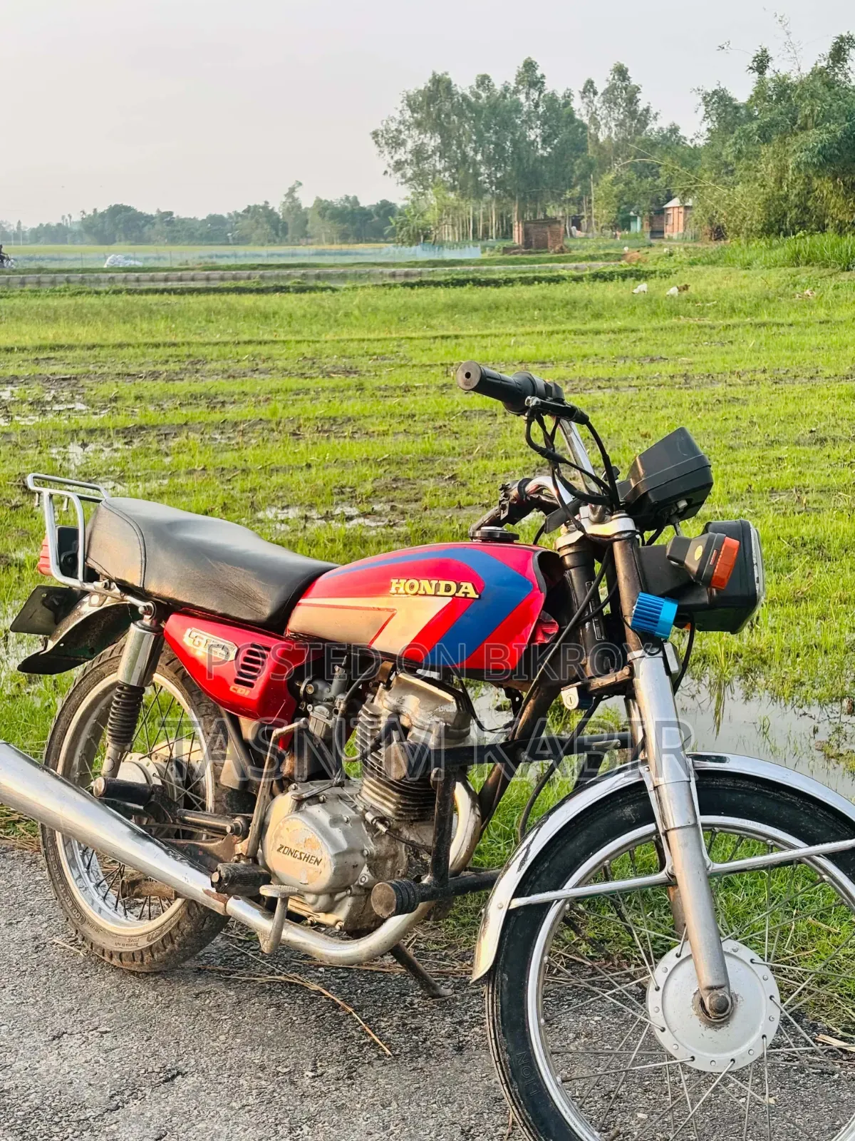Zongshen CG 125-4 2005 Red