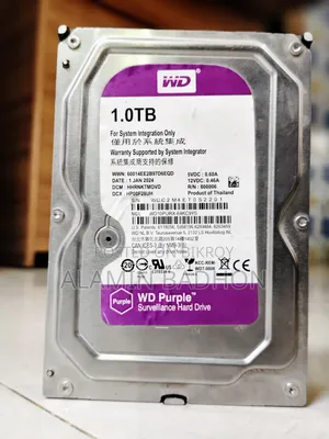 Western Digital Purple 1TB Surveillance Hard Disk