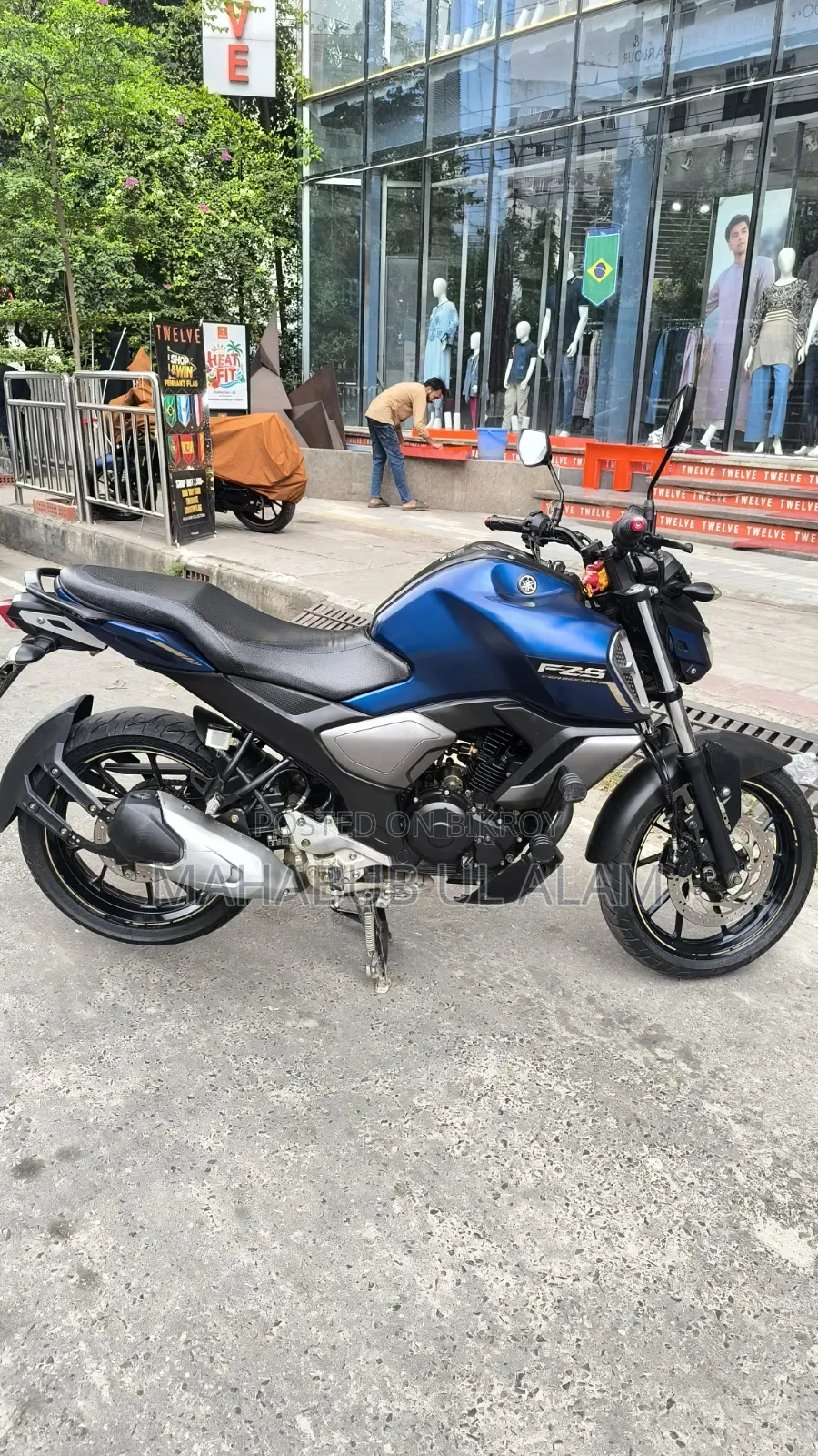 Yamaha FZS V3 2021 Blue