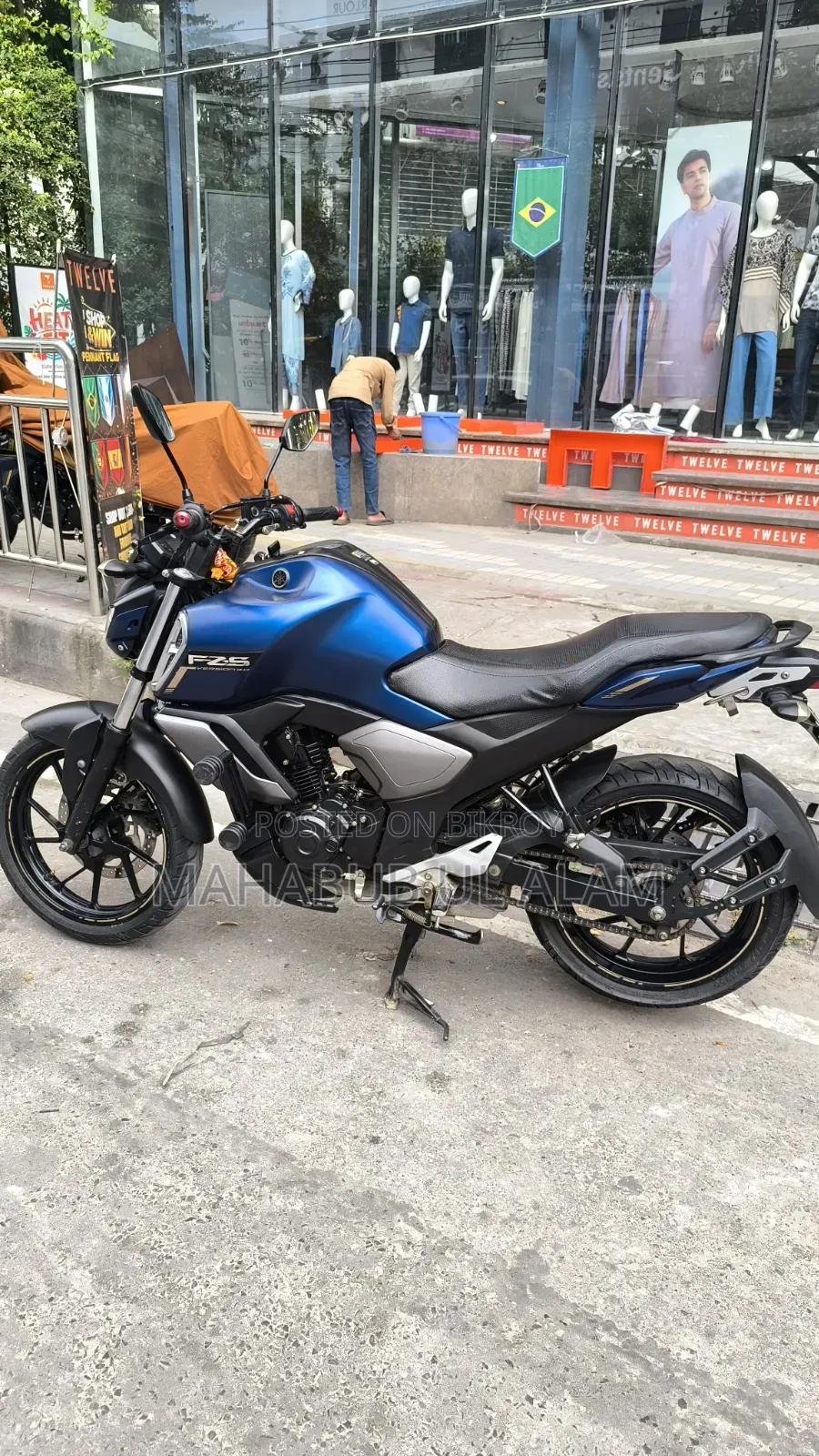 Yamaha FZS V3 2021 Blue