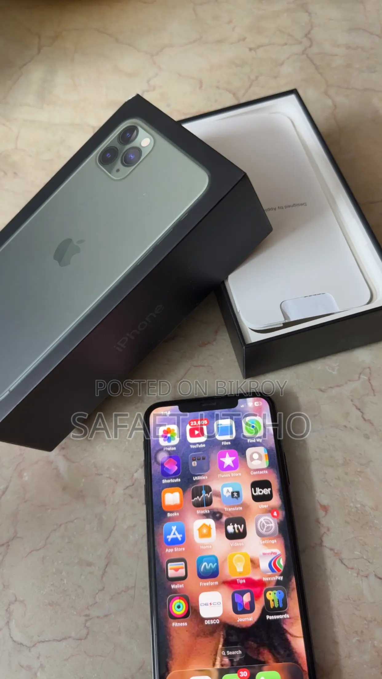 অ্যাপল আইফোন ১১ প্রো ম্যাক্স ২৫৬ জিবি গ্রিন
