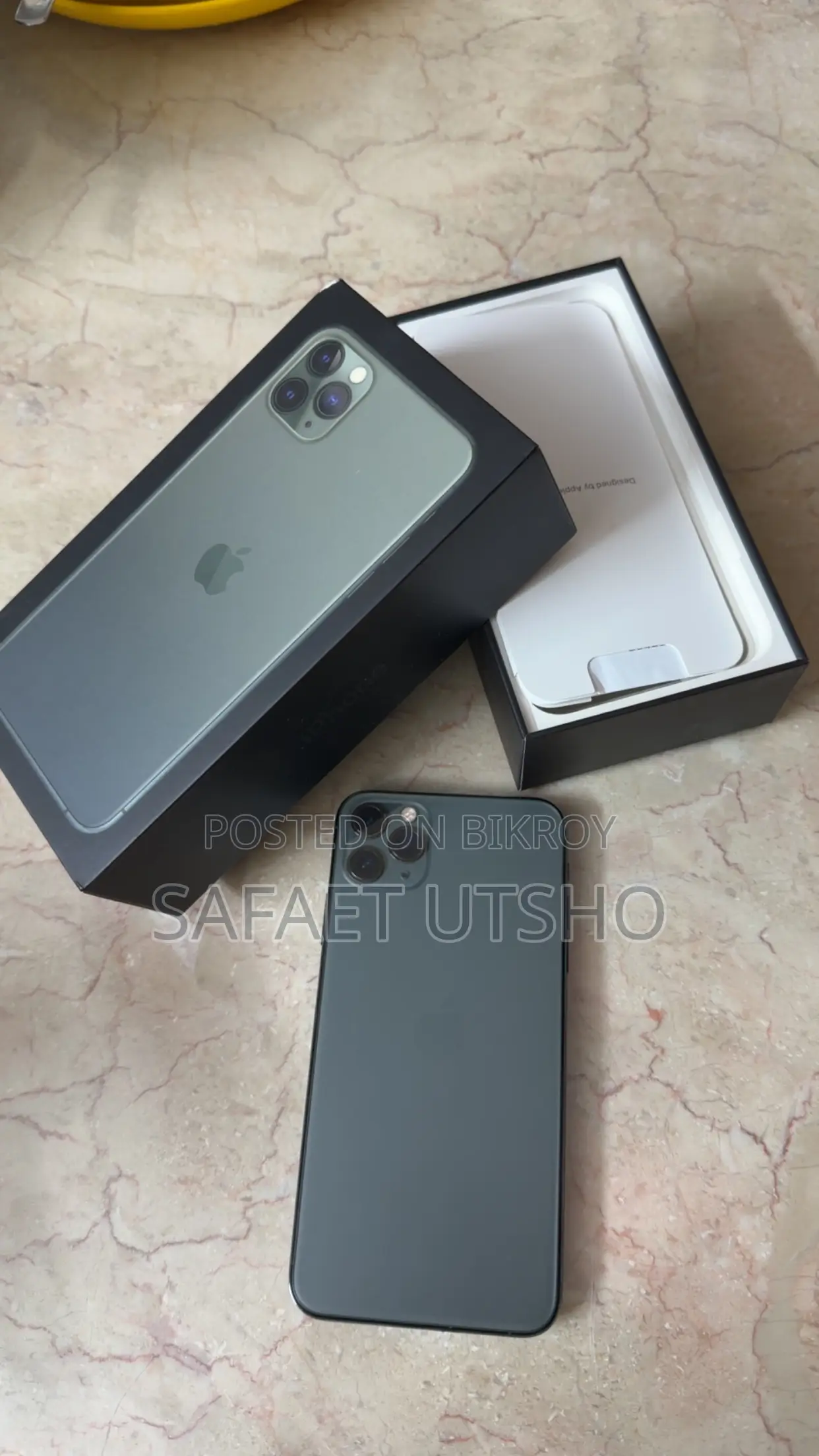অ্যাপল আইফোন ১১ প্রো ম্যাক্স ২৫৬ জিবি গ্রিন