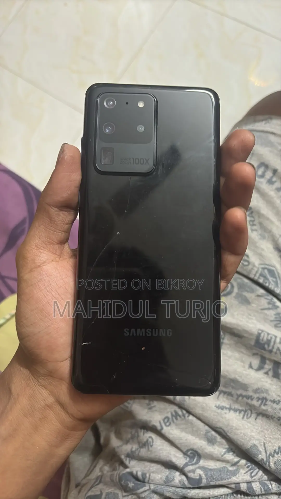 Samsung Galaxy S20 Ultra 5G 256 GB Black