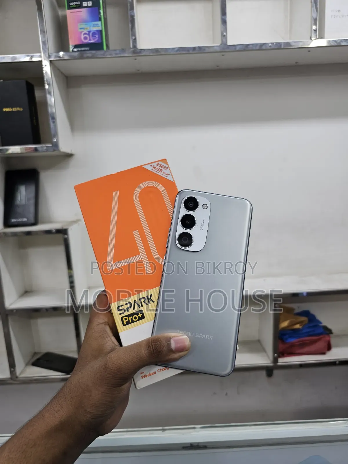 Tecno Spark 40 Pro+ 256 GB Gray