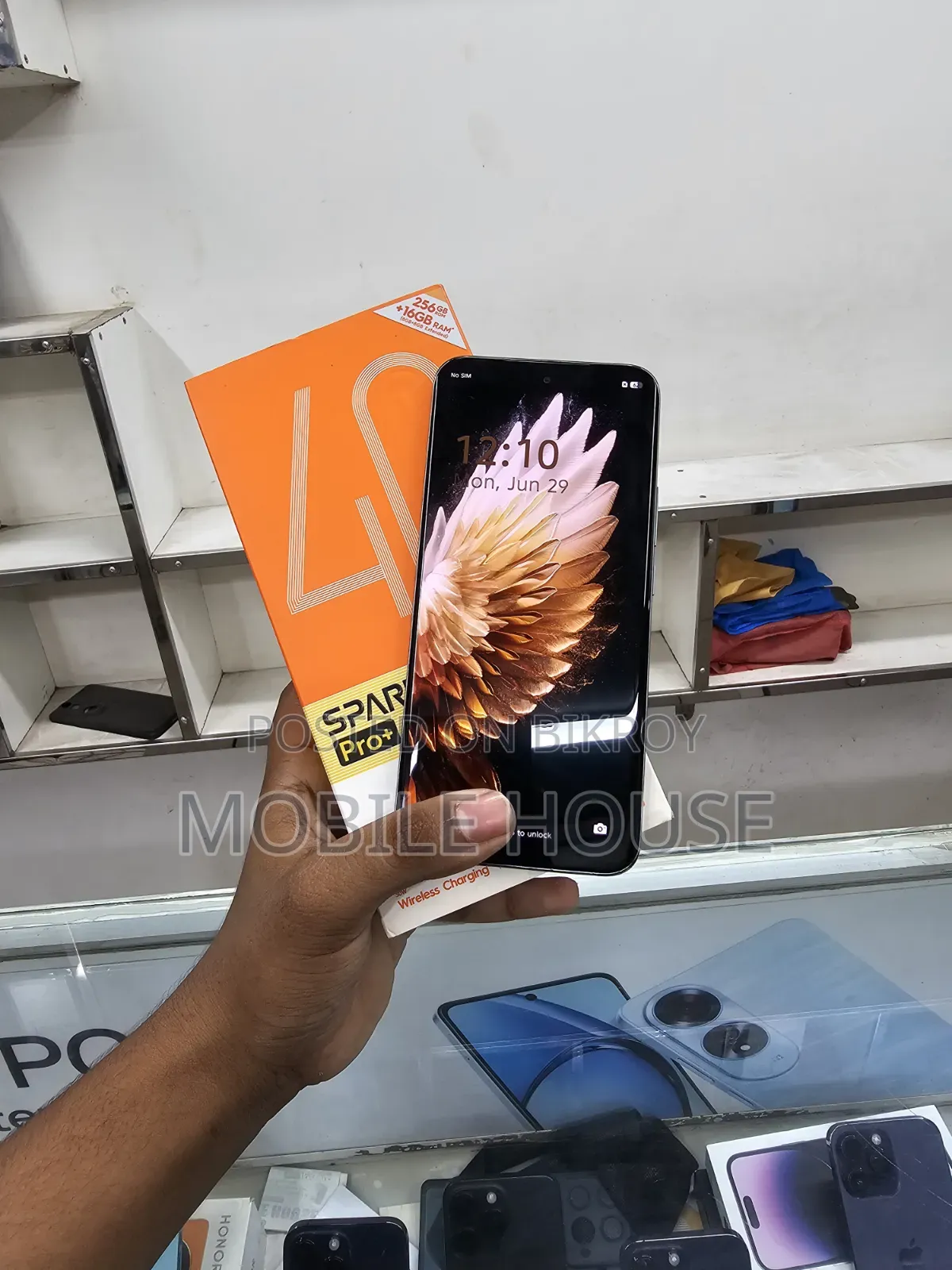 Tecno Spark 40 Pro+ 256 GB Gray