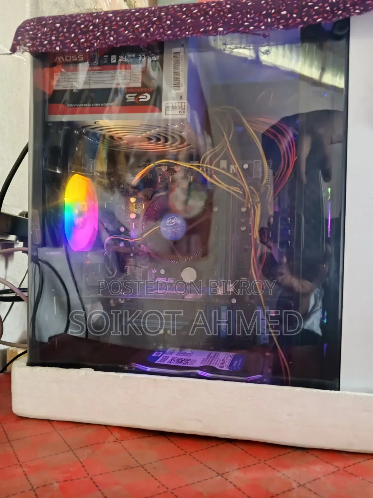 Desktop Computer Asus 8GB Intel Core I7 SSD 128GB