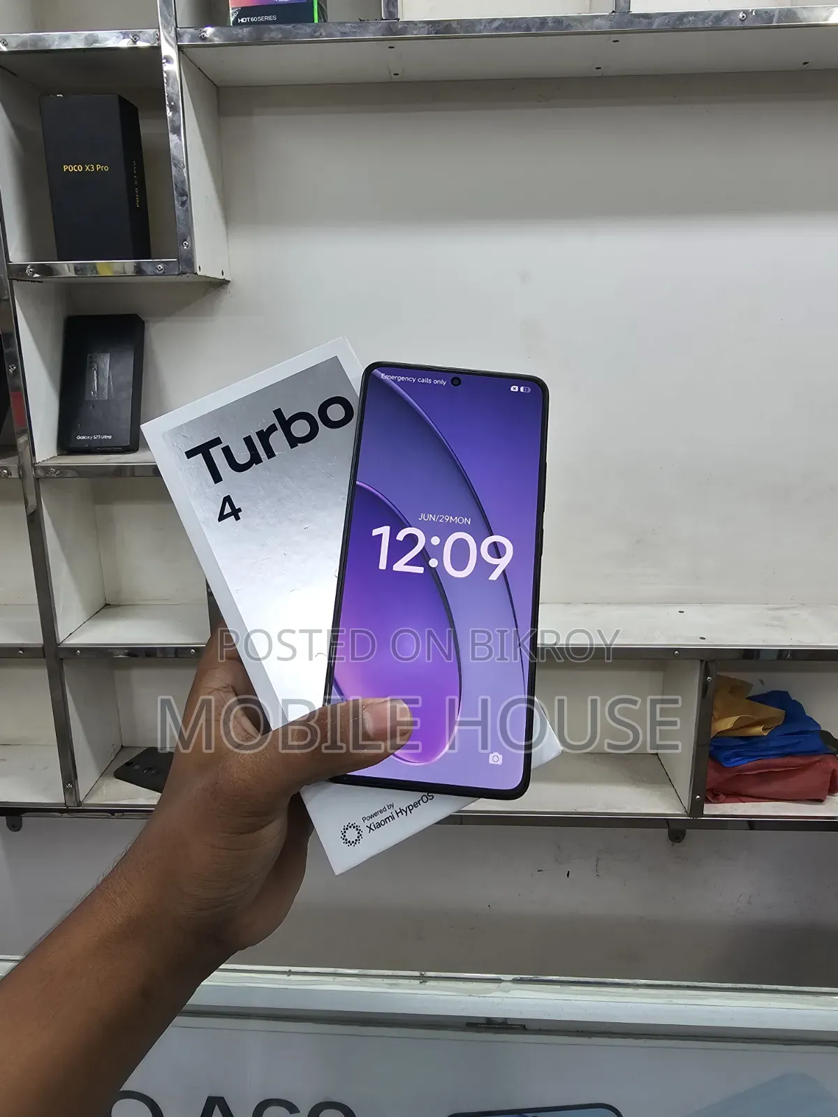 Xiaomi Redmi Turbo 4 256 GB Black