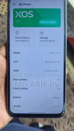 Infinix Smart 10 128 GB White