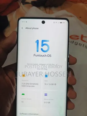 ভিভো এক্স১০০ প্রো ৫১২ জিবি ব্ল্যাক