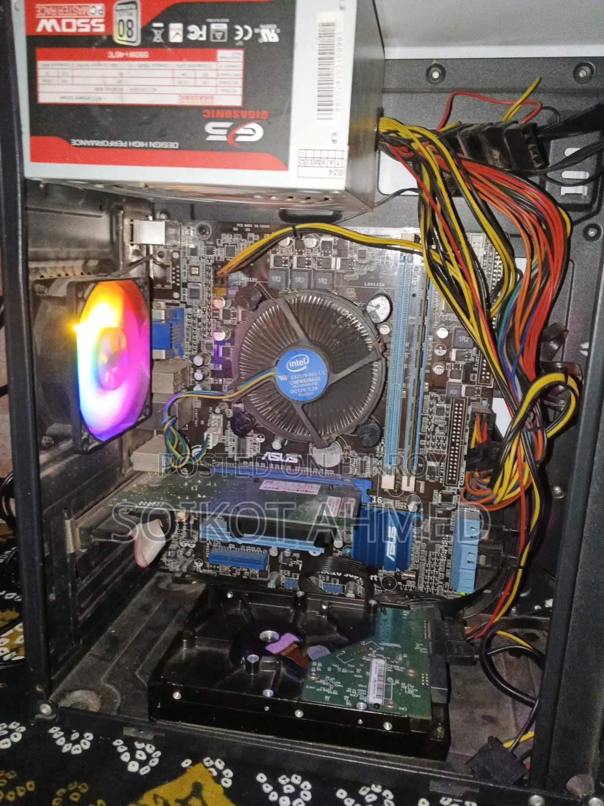Desktop Computer Asus 8GB Intel Core I7 SSD 128GB