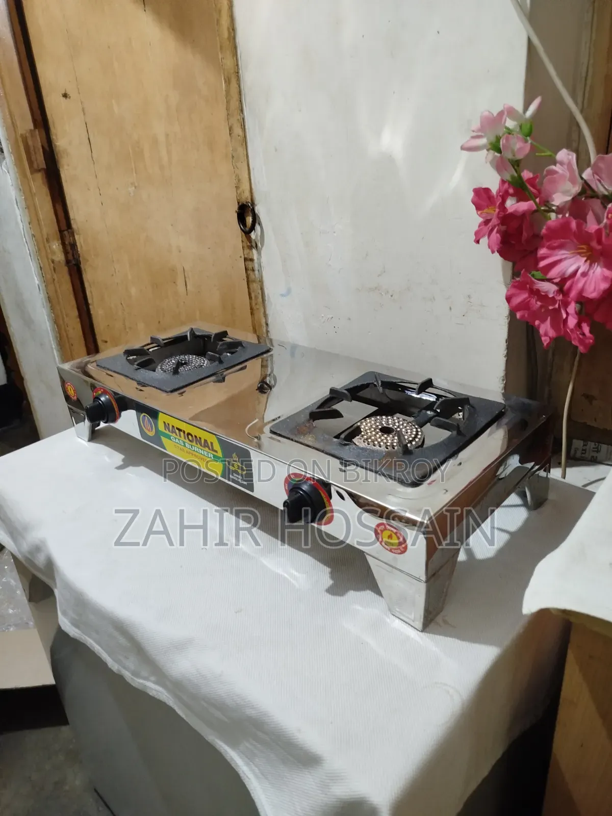 Brand new steel stove