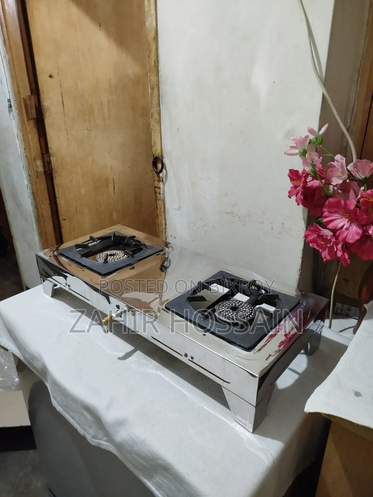 Brand new steel stove